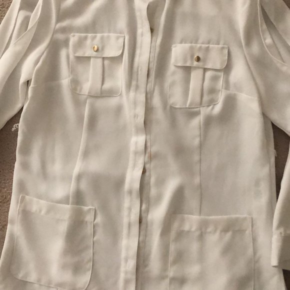 White Chico long sleeve top - Picture 4 of 4